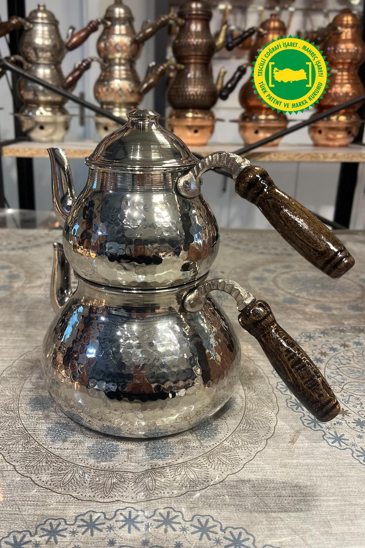 BAKIR JUMBO ÇAYDANLIK ÇEKİÇ DÖVME GRİ