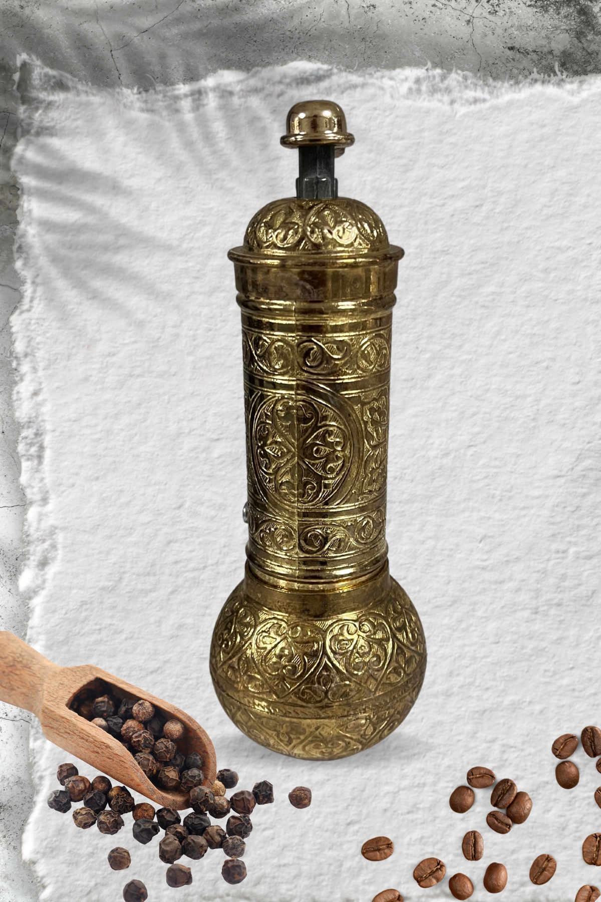 Zamak Döküm Büyük Biber Değirmeni, Baharat Değirmeni