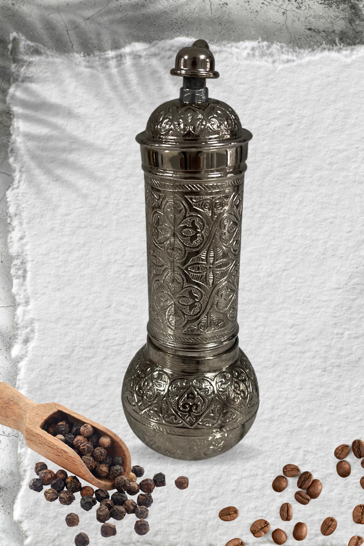 Zamak Döküm Büyük Biber Değirmeni, Baharat Değirmeni