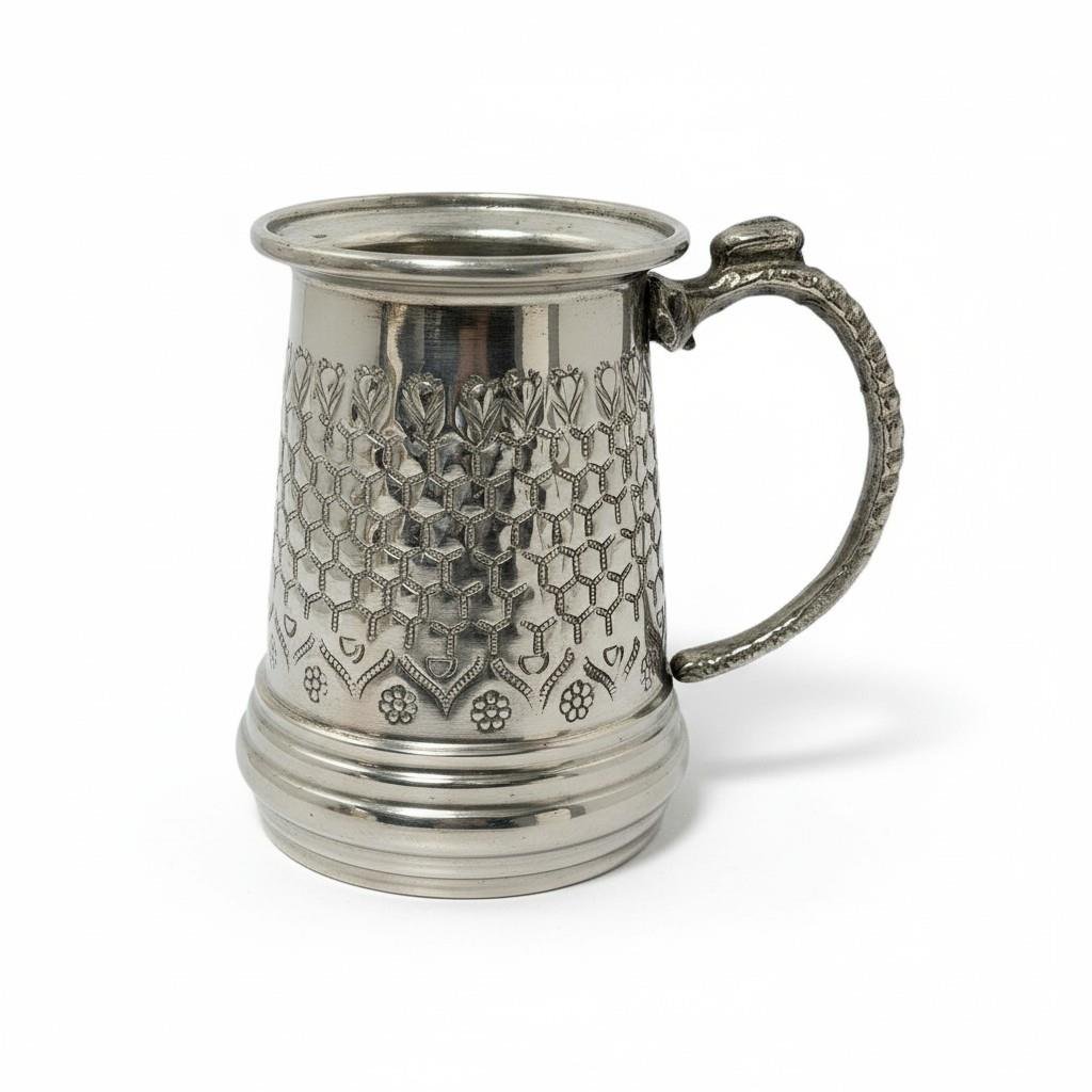 Bakır Klass Bardak-Nikel