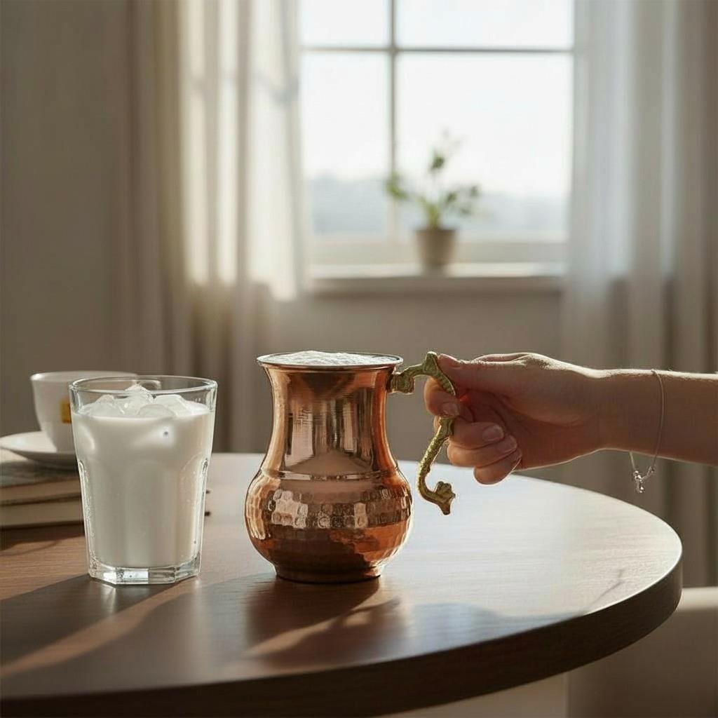 Bakır Osmanlı Bardak